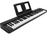Pianoforte Pieghevole A 61 Tasti, Tastiera Ricaricabile Con Toni Chiari Per Principianti, Nero