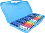 Strumento Musicale A Percussione, Pulsanti Colorati In Metallo, Battitura A Mano, Pianoforte, Giocattolo Educativo Per Lo Sviluppo, Blu