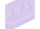 Telecomando Pulsante Selfie Tipo C Ricaricabile Bt 10 M / 32,8 Piedi Clicker Per Libro Elettronico Registrazione Video Purple