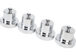 4 Pezzi Di Cricchetto, Lega Di Alluminio Argento, Adattatore Per Punto Di Sollevamento, Dischi, Cavalletto Per Rivian R1T R1S