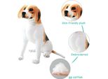 Cane Seduto Carino, Peluche, Morbido Peluche, Giocattolo Soffice, Compagno Dei Bambini, Cuscino Da Lancio, Cuscino Decorativo Per Divano, Divano, Camera Da Letto, Decorazione