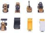 Set Di Veicoli Da Costruzione Per Ragazzi, 1:60, Modello Di Veicolo, Lega, Pressofuso, Auto Tecniche, Giocattolo
