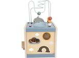 Cubo Di Attività In Legno Per L'educazione Precoce, Favorisce La Comprensione, Colori Vivaci, Multifunzionale, Per Neonati, Bambini, Bambini Piccoli