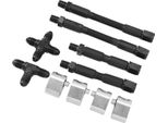 Set Di Tubi Crossover Per Refrigerante, Acciaio Inox, Vapore, 4 Attacchi, Per Motori Serie Ls