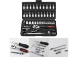 46PCS Strumento Cacciavite A Cricchetto Per Riparazione Veicoli, Superficie Completamente Lucida Per Moto, Biciclette, Biciclette Elettriche, Nero
