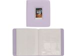 Album Fotografico Istantaneo, 288 Tasche, Cartelle 2 X 3, Copertina A Finestra, Finto Cuoio, Libro Fotografico Per Mini Cartoline In Formato 12, 11, 9 E 3 Pollici, Viola
