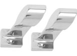 2 Pezzi Supporto Corrimano Raccordo 316 Acciaio Inox Lucidato A Specchio Per Barca Yacht Marina 22Mm/7/8In