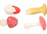 Set Di Modelli Di Funghi In Miniatura Da 4 Pezzi, Figure Di Simulazione Alte, Decorazione Per L'istruzione, Tipo 2