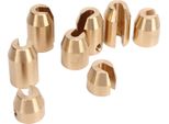 Pesi Di Bilanciamento Dei Raggi Delle Ruote In Ottone, Design Preciso, Ricarica Resistente All'usura Per Super Moto Dual Sport, 8 Pezzi