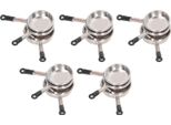 15 Pezzi Mini Pan Modello Casa Delle Bambole Cucina Accessori Fai Da Te Miniatura Mobili Scena Giocattolo