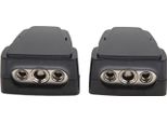 1 Coppia Di Morsetti Per Batteria Positivi E Negativi, Morsetti Da 1 Ingresso 0/4 Ga A 2 Uscite 4/8 Ga Per Auto, Barche, Yacht, Camper