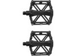 Pedali Per Mountain Bike, Lega Di Alluminio, Design Stabile E Cavo, Peso Ridotto, Alta Resistenza, Ampia Pedaliera Stradale, Nero