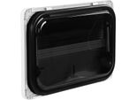 Finestra Scorrevole Per Camper, 700 X 450 Mm, Doppio Strato, Resistente Ai Raggi Uv, Isolamento Acustico, Uscita Esterna Con Rete Antinsetti, Tenda Privacy