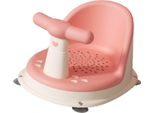 Seggiolino Da Bagno Per Bambini, Regolabile, Ergonomico, Antiscivolo, Per Bambini, Seggiolino Da Bagno Con Forti Ventose, Sakura Pink