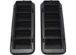 2 Pezzi Griglia Di Ventilazione Posteriore 13596856 Sostituzione Per Chevy Silverado 1500 2500 3500 Hd