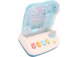 Macchina Da Gioco Per Bambini Con Palla A Binario Apprendimento Puzzle Rotolamento Giocattolo Interattivo Migliorare Il Pensiero Logico Blu