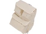 Borsa Appendi Carrozzina Universale, In Tessuto Oxford, Organizer Per Bambini Con Portabibite, Tasche Multiple, Beige