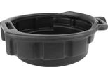 Vaschetta Di Raccolta Dell'olio, 10 L, Plastica Nera, Resistente Agli Spruzzi, Vaschetta Di Raccolta Del Motore Per L'officina Di Casa