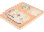 Labirinto Flipper In Legno, Gioco Educativo Interattivo Portatile Per Bambini