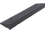 Robusta Rampa In Gomma Per Marciapiedi, Portatile, Alta 7,6 Cm, Rampe Di Soglia Per Passi Carrabili, Limiti Di Velocità Per Biciclette Da Strada