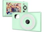 Fotocamera Digitale 1080P, Video, 48 Mp, Schermo Da 2,8 Pollici, Autofocus, Zoom 16X, Luce Di Riempimento Led Integrata Per Adolescenti, Studenti, Amici, Verde