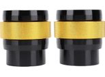 2PCS Strumento Di Guida Del Paraolio Della Forcella Anteriore Cnc Installazione In Lega Di Alluminio Universale Per Gambe Di Moto 49-50MM