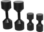4 Perni Di Allineamento Flangia In Alluminio Anodizzato, 1-1/8 Di Pollice, Set A 2 Fori Per Flange Da 1/2 A 14 Pollici 150LB