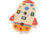 Gioco Di Legno Con Interruttori E Luci, Circuito Stampato, Giocattolo Sensoriale, Apprendimento Precoce, Educativo Per Bambini