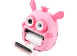 Macchina Fotografica Istantanea Per Bambini, Fotografia Macro, Video 1080P, Digitale, Per 3-8 Anni, Bambini Piccoli, In Viaggio, Ragazzi E Ragazze, Con Scheda Da 8 Gb, 3 Rotoli Di Carta, Rosa