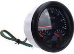 85 Mm 3000 Rpm Tachimetro 3 In 1 Manometro Multifunzione Da 0 A 10 Bar Pressione Dell'olio 40 120 ° Temperatura Dell'acqua Con Contaore Per Camper Yacht Camion Quadrante Nero Lunetta CX8281B