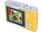 Fotocamera Digitale 1080P 48MP Display Hd Da 2,4 Pollici Zoom Elettronico 8X Video Giallo