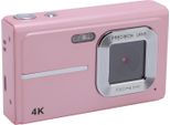 Fotocamera Digitale Con Messa A Fuoco Automatica Uhd 1080P 48MP 16X Zoom Anti-Shake Compatto Schermo Da 2,4 Pollici Viaggio Portatile Per La Fotografia Rosa