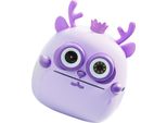 Fotocamera Istantanea Per Bambini, Fotografia Macro, Video 1080P, Digitale, Per Bambini Da 3 A 8 Anni, Bambini Piccoli, In Viaggio, Ragazzi E Ragazze, Con Scheda Da 8 Gb, 3 Rotoli Di Carta, Viola