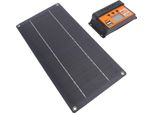 Caricabatterie Solare Da 10 W Con Regolatore Da 10 A, Monocristallino, Kit Di Pannelli Impermeabili Da 12 V Per Auto, Camper, Barche