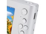 Fotocamera Digitale, Zoom 8X, 48 Mp, 1080P, Schermo Ips Da 2,4 Pollici, Autofocus Anti-Shake, Compatta Per Viaggiare, Con Specchio, Argento