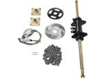 Set Di Assali Posteriori In Metallo Da 812 Mm Ad Alta Resistenza E Prestazioni Stabili Per Quad Atv, Go-Kart E Trike Da Drifting