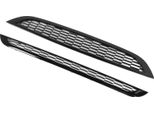 Pannello Inserto Griglia Anteriore 51137026202, Look Elegante, Paraurti Superiore E Inferiore Per R50, R53, R52, Nero Lucido