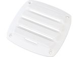 Griglia Di Ventilazione Per Camper Da 4 Pollici In Plastica, Resistente Agli Agenti Atmosferici, Flusso D'aria Ottimale, Griglia Di Ventilazione Per Yacht, Bianco