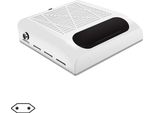 Inf 80W Estrattore Di Polvere Per Unghie Regolabile - Spina Ue, Potente Aspiratore Per Manicure Bianco