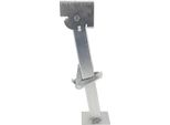 Martinetto Stabilizzatore Girevole Per Rimorchio In Ferro, Da 290 A 455 Mm, Regolabile, Supporto 650 Lb, Capacità Di Sollevamento 1000 Lb