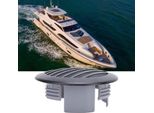 4 Pezzi 3 Pollici/76 Mm Rv Sfiato Aria Soffitto Sfiato 316 Acciaio Inox Barca Sfiato Copertura Rotonda Per Yacht Camper Nero