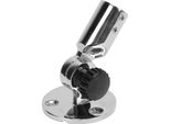 Staffa Di Base Per Antenna Marina In Acciaio Inox 316, Regolabile A 180 Gradi, Resistente Agli Agenti Atmosferici, Guida A Cricchetto Per Imbarcazioni Con Diametro Di 19 Mm