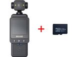 Inf Action Camera Portatile 1080P Hd Con Scheda 32GB, Visione Notturna