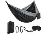 Inf Amaca Da Campeggio Doppia - Portatile, Leggera In Nylon Paracadute 210T