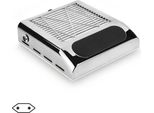 Inf 80W Estrattore Di Polvere Per Unghie Regolabile - Spina Ue, Potente Aspiratore Per Manicure Argento