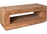Teako Design Teak Lowboard Hassela 150Cm - Credenza In Legno Massiccio Con 2 Cassetti - Flegt