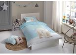 Biancheria Da Letto Good Morning In Flanella 2 Pezzi Copripiumino 140 X 220 Cm Federa 60 X 70 Cm Icebear 6947.20.01 Blu