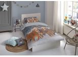 Biancheria Da Letto In Flanella Buongiorno 2 Pezzi Copripiumino 140 X 220 Cm Federa 60 X 70 Cm Happy Horses 2691.99.01 Multi