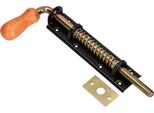 Kotarbau® Catenaccio 250 Mm Universale Destro E Sinistro Catenaccio Catenaccio Catenaccio Catenaccio Catenaccio Serratura Catenaccio Serratura Cancello Verniciato A Polvere Nero