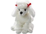 Carl Dick Barboncino Seduto Bianco Circa 28Cm 3501 Peluche, Peluche, Peluche